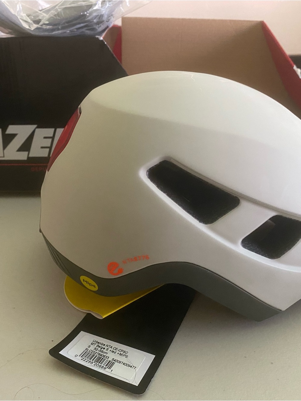 NWT Lazer Urbanize NTA MIPS Matte Bike Helmet - Size S 30.5-23.2 inch 52-56 cm